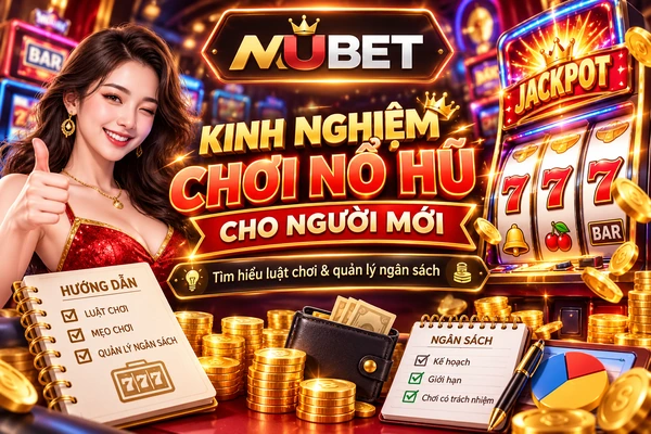 Kinh nghiệm chơi nổ hũ cho người mới tại MUBET với hướng dẫn luật chơi và cách quản lý ngân sách